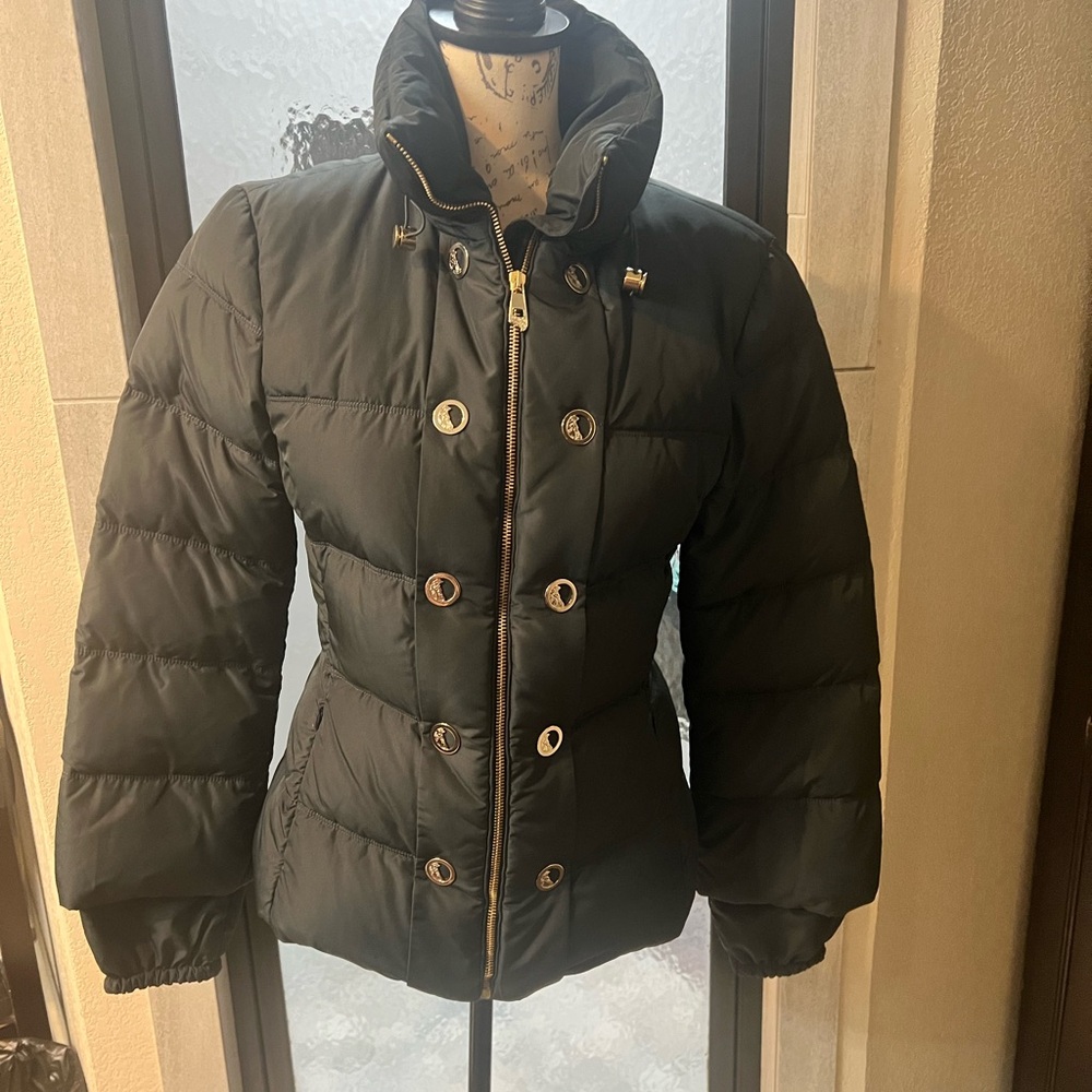 Versace ~ Navy Blue ~ Down/Puffer Jacket ~ Size 10